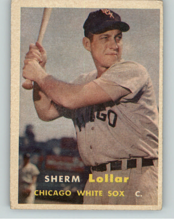 1957 Topps Baseball #023 Sherm Lollar White Sox VG-EX 401668