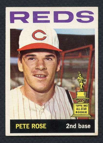 1964 Topps Baseball #125 Pete Rose Reds EX-MT