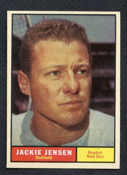 1961 Topps Baseball #540 Jackie Jensen Red Sox NR-MT