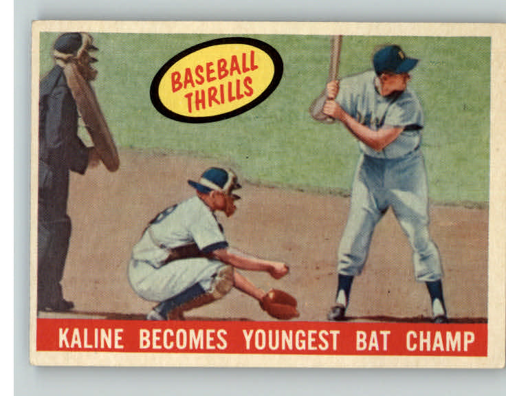 1959 Topps Baseball #463 Al Kaline IA Tigers EX+/EX-MT