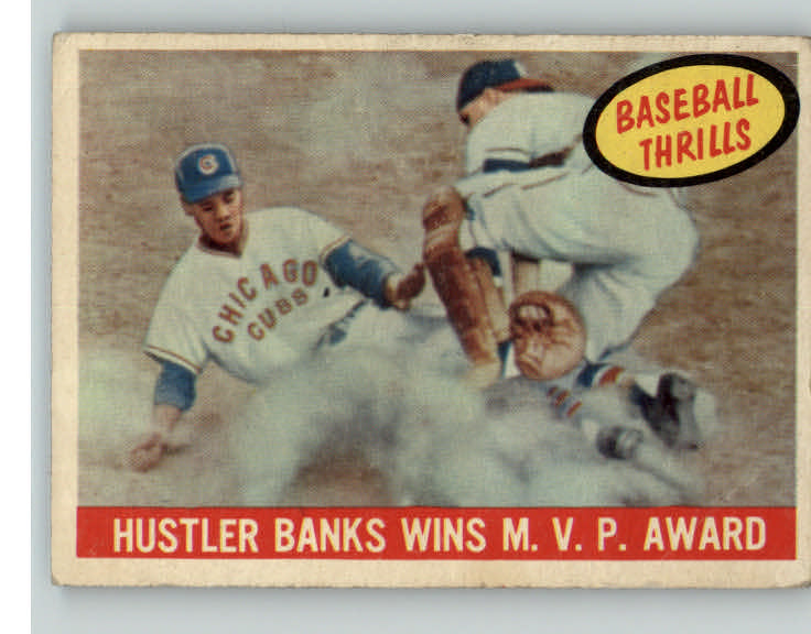 1959 Topps Baseball #469 Ernie Banks IA Cubs VG-EX