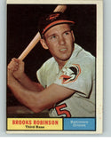 1961 Topps Baseball #010 Brooks Robinson Orioles VG