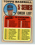 1968 Topps Baseball #356 Checklist 5 NR-MT