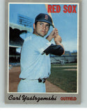 1970 Topps Baseball #010 Carl Yastrzemski Red Sox EX 402062
