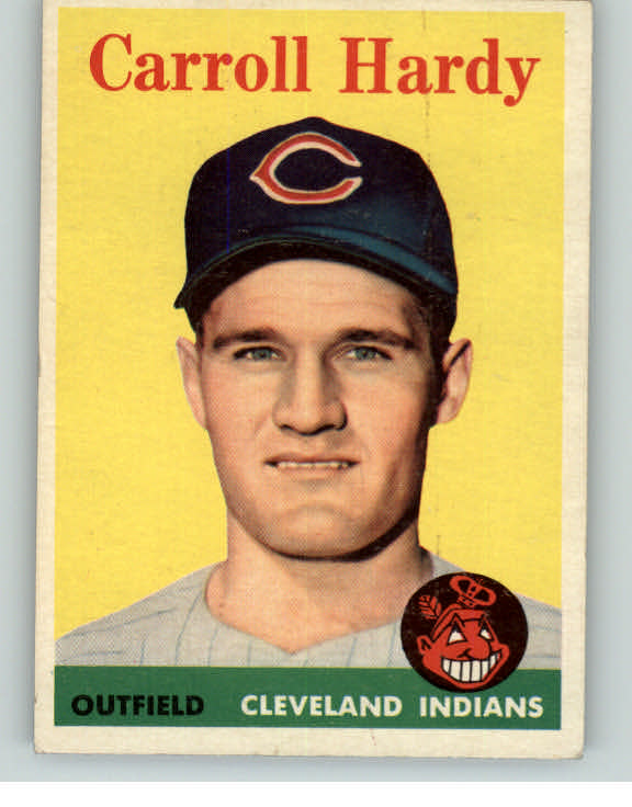 1958 Topps Baseball #446 Carroll Hardy Indians EX-MT