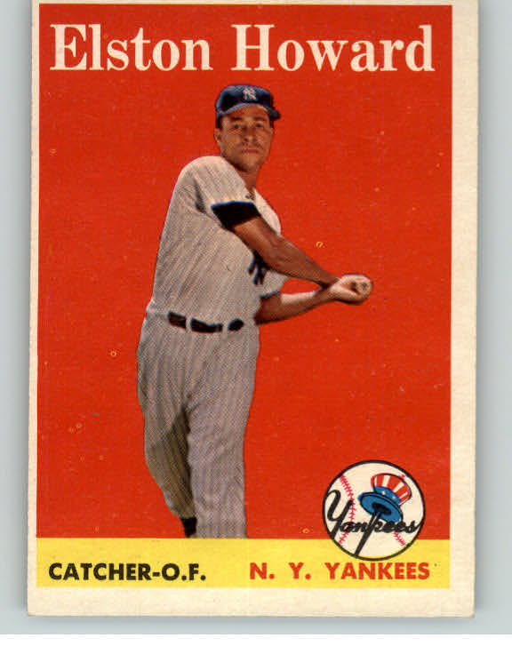 1958 Topps Baseball #275 Elston Howard Yankees EX-MT