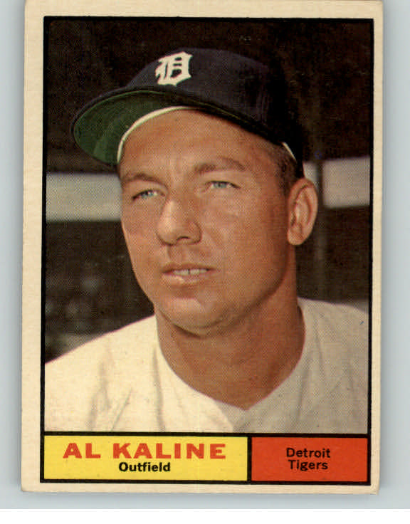 1961 Topps Baseball #429 Al Kaline Tigers EX+/EX-MT