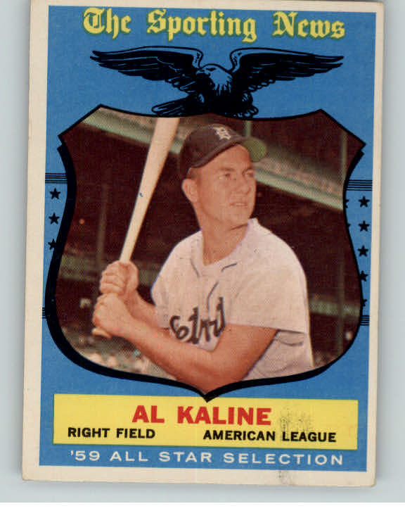 1959 Topps Baseball #562 Al Kaline A.S. Tigers EX+/EX-MT