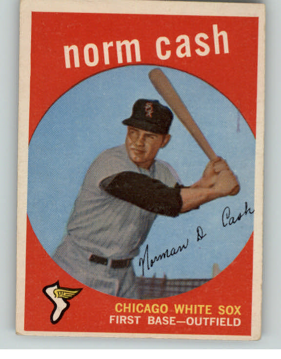 1959 Topps Baseball #509 Norm Cash White Sox VG-EX