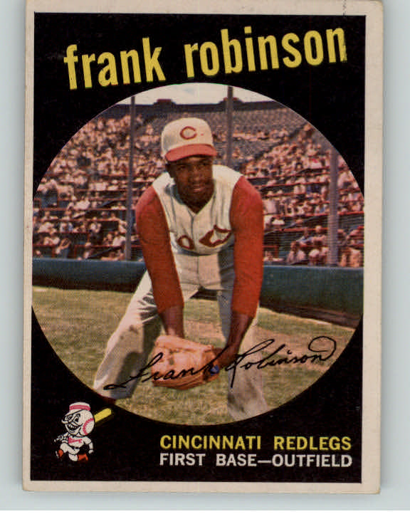 1959 Topps Baseball #435 Frank Robinson Reds VG-EX