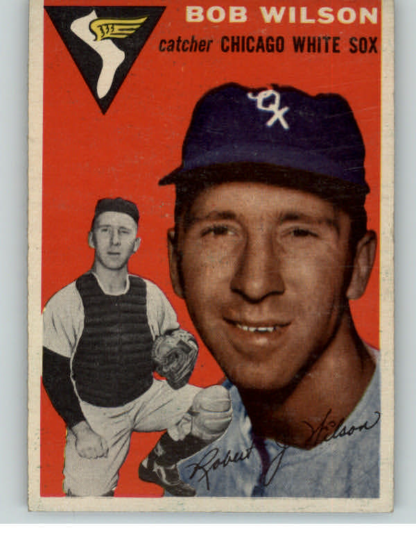 1954 Topps Baseball #058 Bob Wilson White Sox EX-MT 402439
