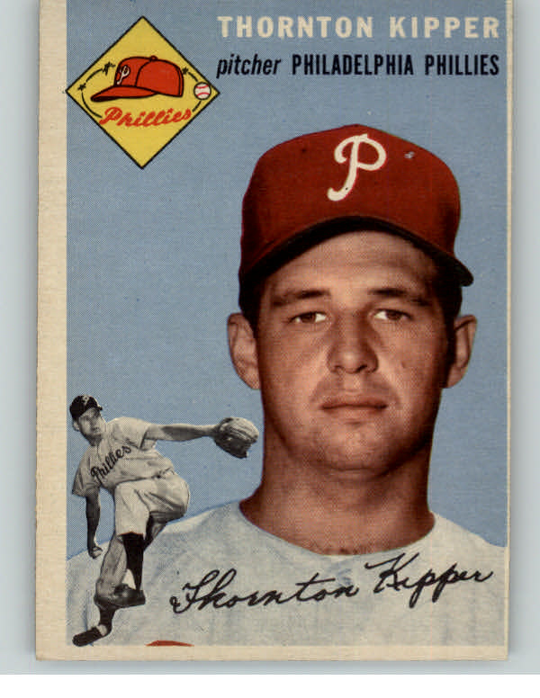 1954 Topps Baseball #108 Thornton Kipper Phillies EX-MT 402445
