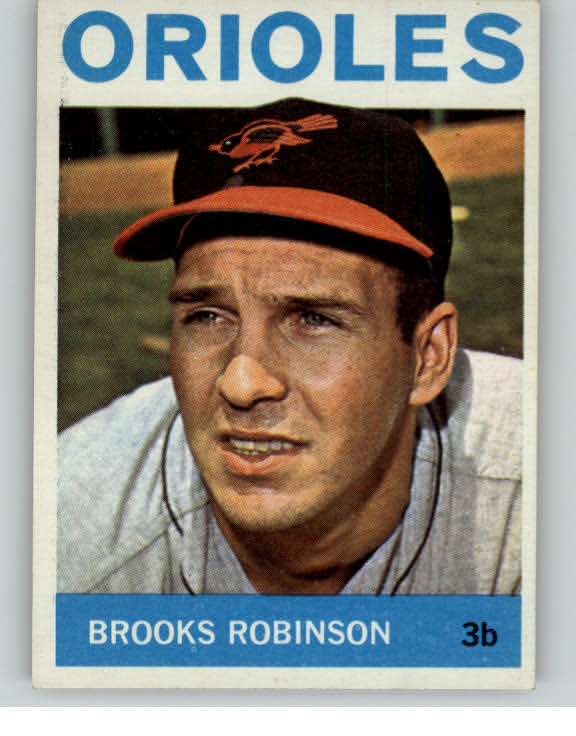 1964 Topps Baseball #230 Brooks Robinson Orioles EX-MT centered 403153