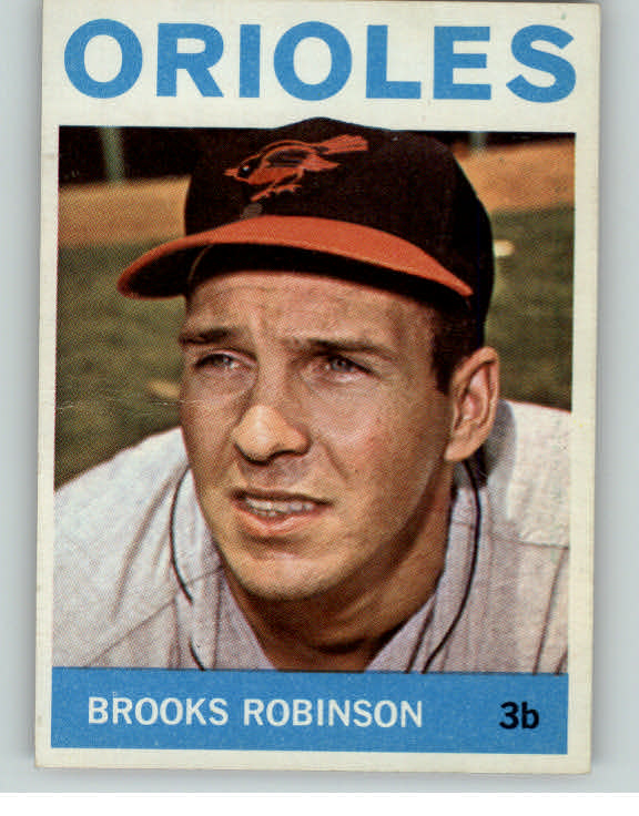 1964 Topps Baseball #230 Brooks Robinson Orioles EX-MT centered 403154