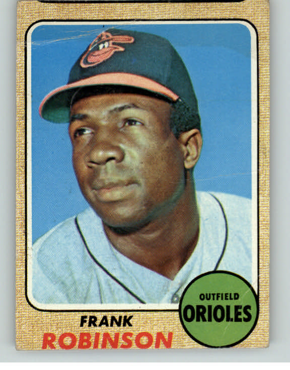 1968 Topps Baseball #500 Frank Robinson Orioles Good 403164