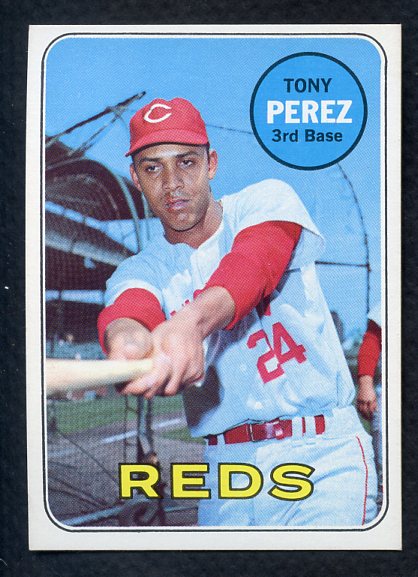 1969 Topps Baseball #295 Tony Perez Reds NR-MT 403202