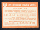 1964 Topps Baseball #243 Richie Allen Phillies EX-MT/NR-MT print mark back 403225