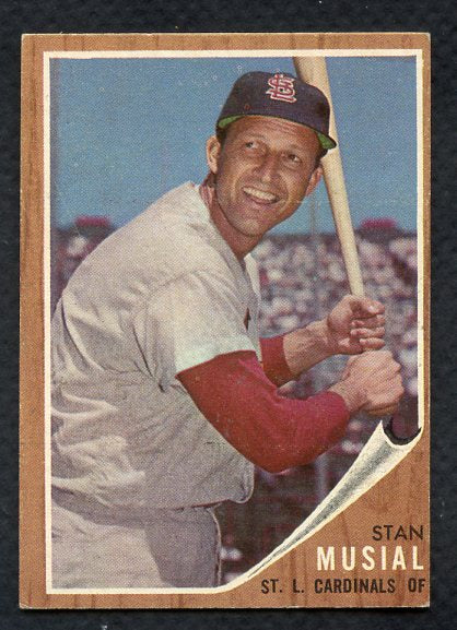 1962 Topps Baseball #050 Stan Musial Cardinals EX-MT 403368