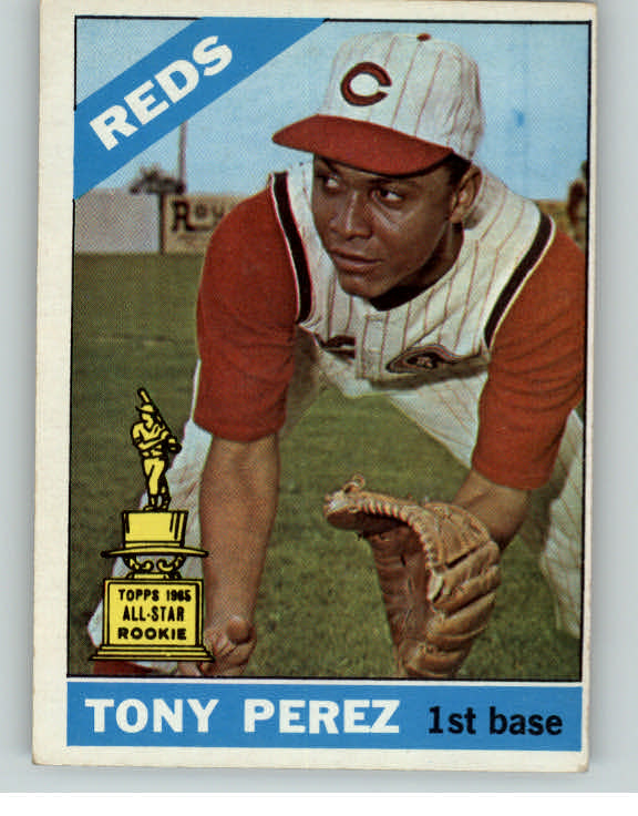 1966 Topps Baseball #072 Tony Perez Reds VG-EX 403418