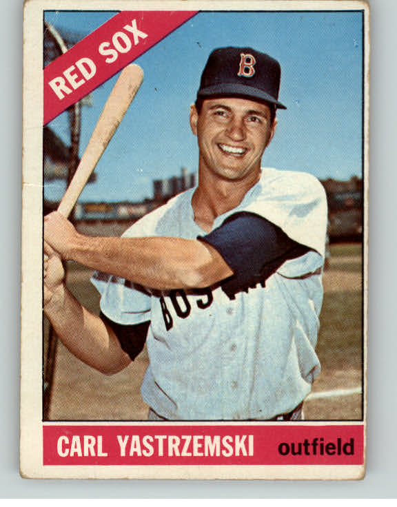 1966 Topps Baseball #070 Carl Yastrzemski Red Sox Good 403423