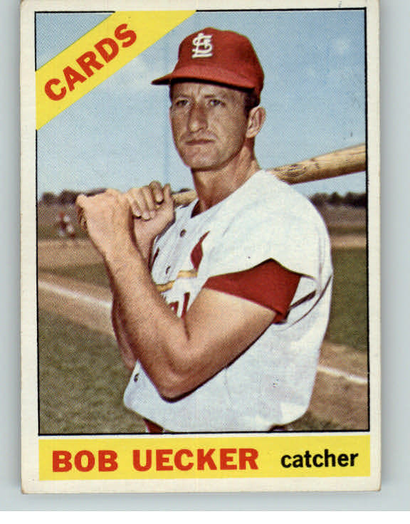 1966 Topps Baseball #091 Bob Uecker Cardinals EX+/EX-MT 403440
