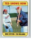 1969 Topps Baseball #539 Ted Williams Mike Epstein NR-MT 403451