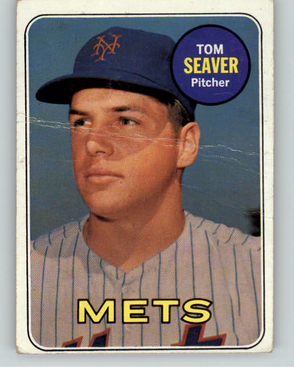 1969 Topps Baseball #480 Tom Seaver Mets Good 403460