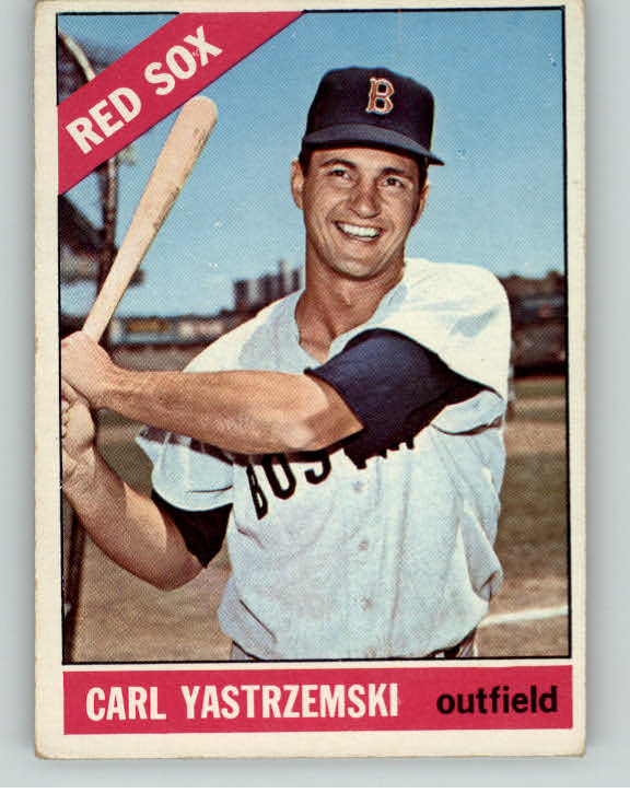 1966 Topps Baseball #070 Carl Yastrzemski Red Sox EX-MT 403464
