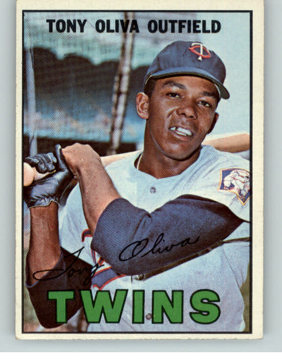 1967 Topps Baseball #050 Tony Oliva Twins EX-MT 404146