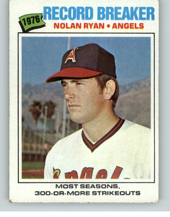 1977 Topps Baseball #234 Nolan Ryan RB Angels VG-EX 404175