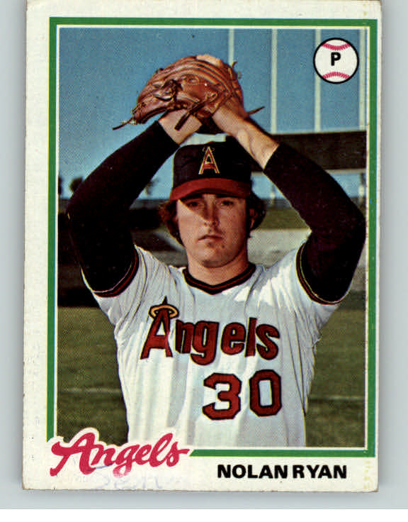 1978 Topps Baseball #400 Nolan Ryan Angels EX 404176