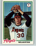1978 Topps Baseball #400 Nolan Ryan Angels EX-MT 404177
