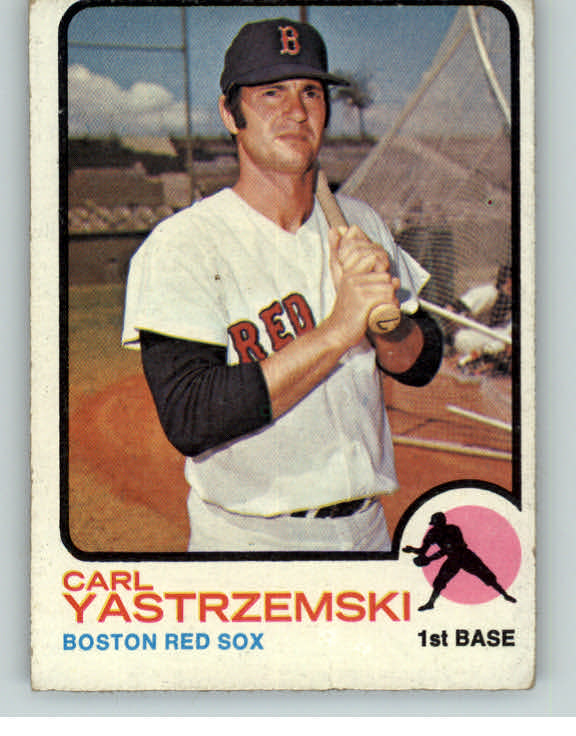 1973 Topps Baseball #245 Carl Yastrzemski Red Sox VG 404184