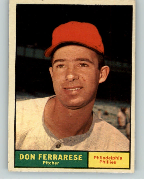 1961 Topps Baseball #558 Don Ferrarese Phillies NR-MT 404224