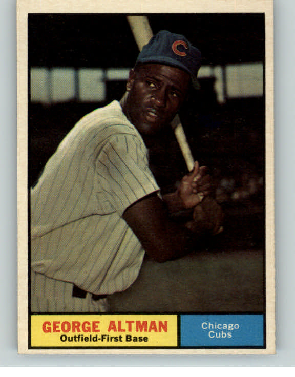 1961 Topps Baseball #551 George Altman Cubs NR-MT 404239