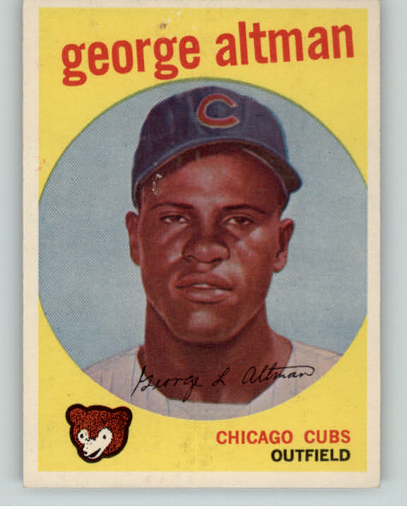 1959 Topps Baseball #512 George Altman Cubs EX-MT 404305