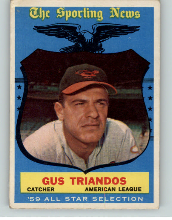 1959 Topps Baseball #568 Gus Triandos A.S. Orioles VG-EX 404314