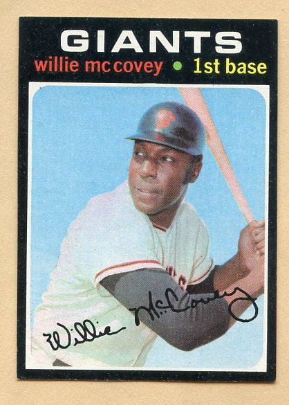 1971 Topps Baseball #050 Willie McCovey Giants EX-MT/NR-MT 404502