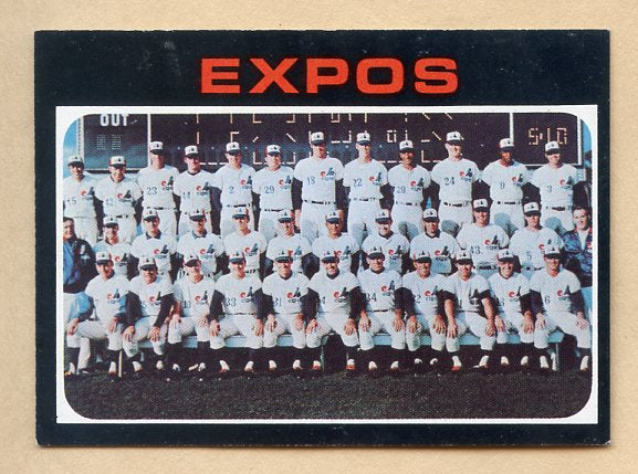 1971 Topps Baseball #674 Montreal Expos Team EX-MT 404508