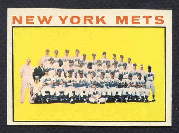 1964 Topps Baseball #027 New York Mets Team NR-MT 404518
