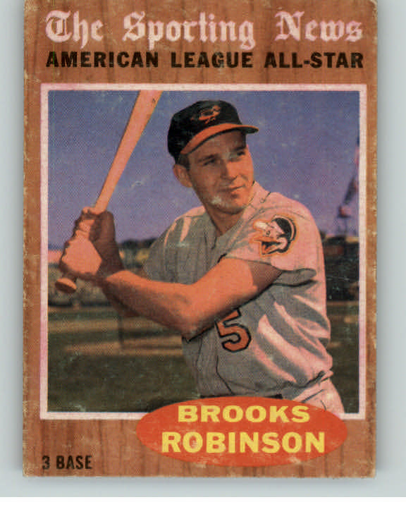 1962 Topps Baseball #468 Brooks Robinson A.S. Orioles GD-VG 404581