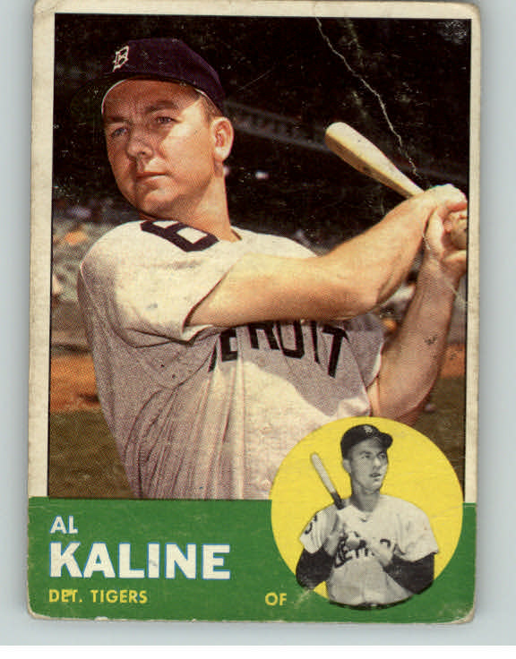 1963 Topps Baseball #025 Al Kaline Tigers FR-GD 404594