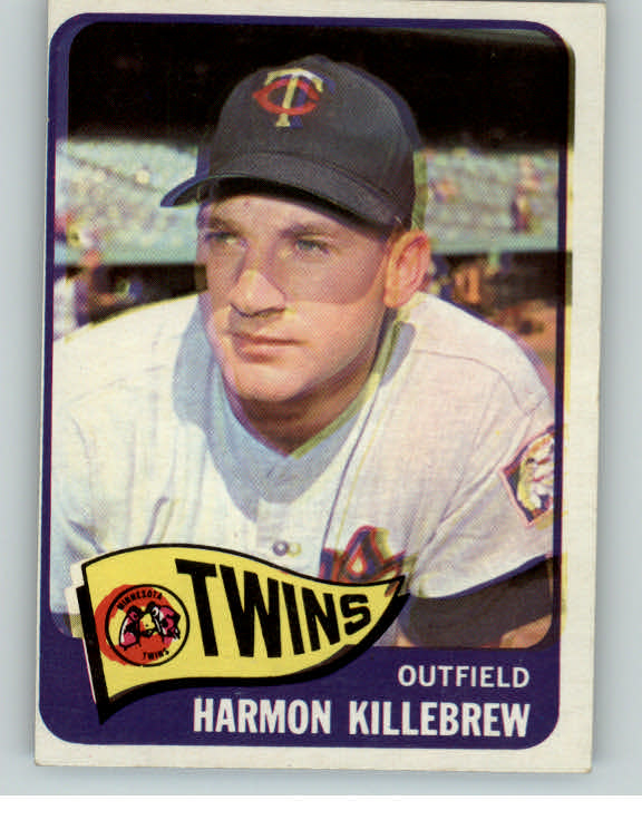 1965 Topps Baseball #400 Harmon Killebrew Twins VG 404609