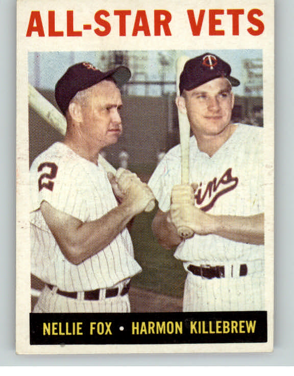 1964 Topps Baseball #081 Harmon Killebrew Nellie Fox EX-MT 404627