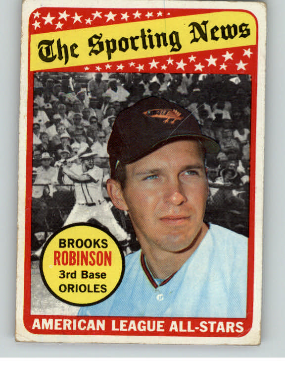 1969 Topps Baseball #421 Brooks Robinson A.S. Orioles VG-EX 404712