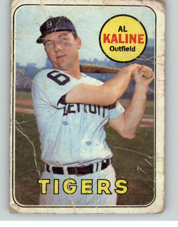 1969 Topps Baseball #410 Al Kaline Tigers PR-FR 404738