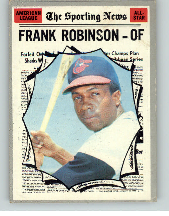 1970 Topps Baseball #463 Frank Robinson A.S. Orioles VG-EX 404744