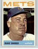 1964 Topps Baseball #155 Duke Snider Mets NR-MT 404822