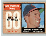 1968 Topps Baseball #365 Brooks Robinson A.S. Orioles VG 404846