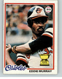 1978 Topps Baseball #036 Eddie Murray Orioles EX-MT 405241